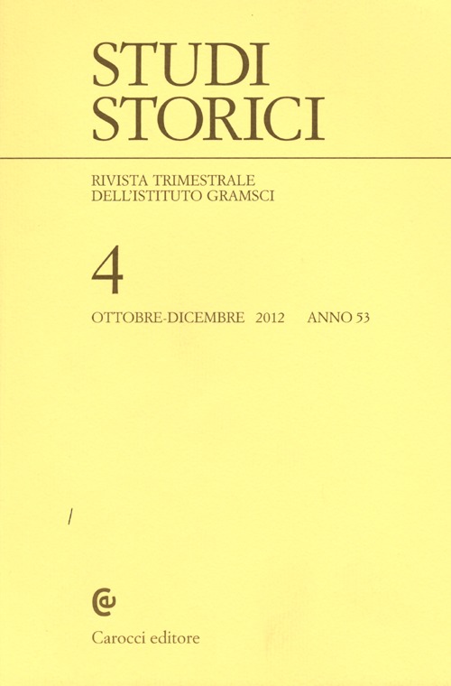Studi storici. Vol. 4
