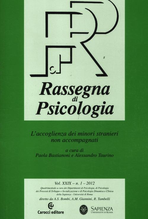 Rassegna di psicologia. Vol. 1