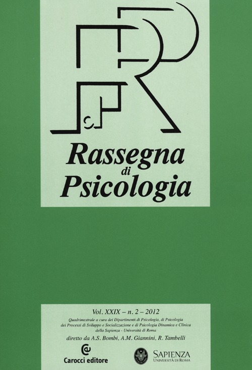 Rassegna di psicologia. Vol. 2