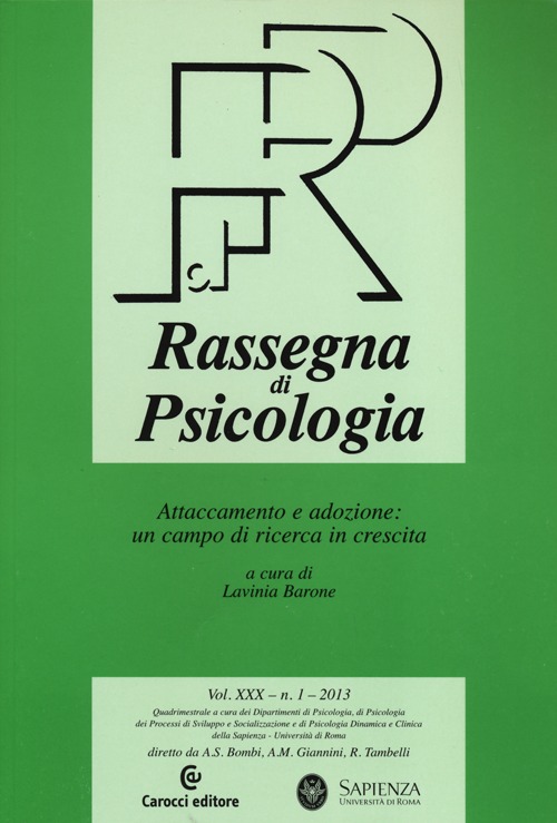 Rassegna di psicologia. Vol. 1