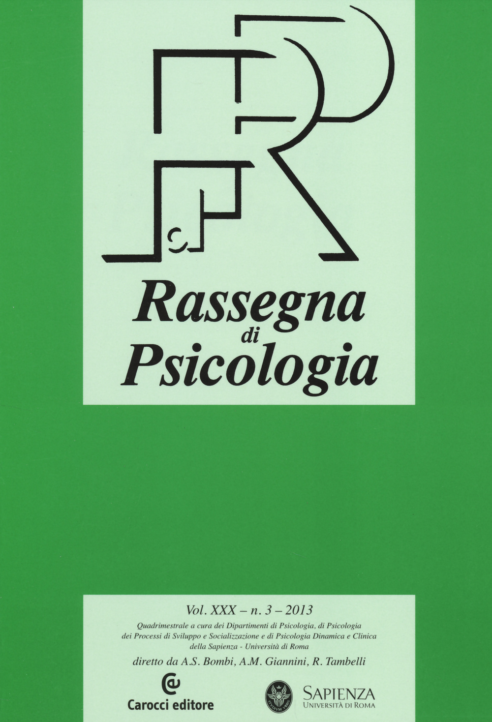 Rassegna di psicologia. Vol. 3