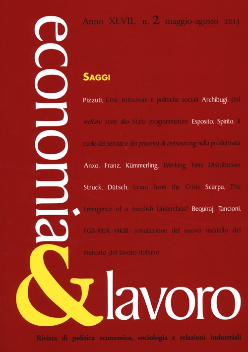 Economia & lavoro. Vol. 2