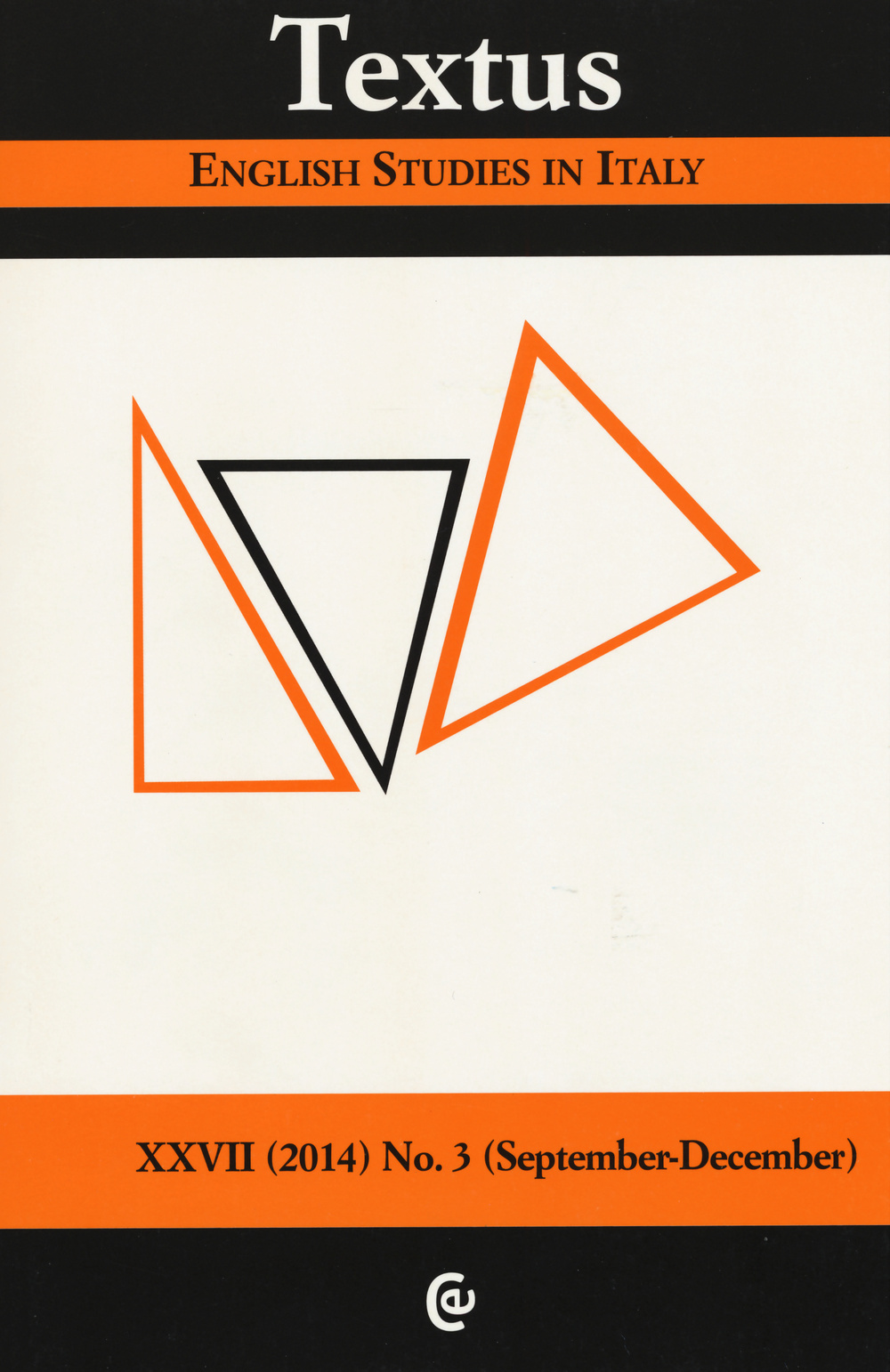 Textus. English studies in Italy. Vol. 3