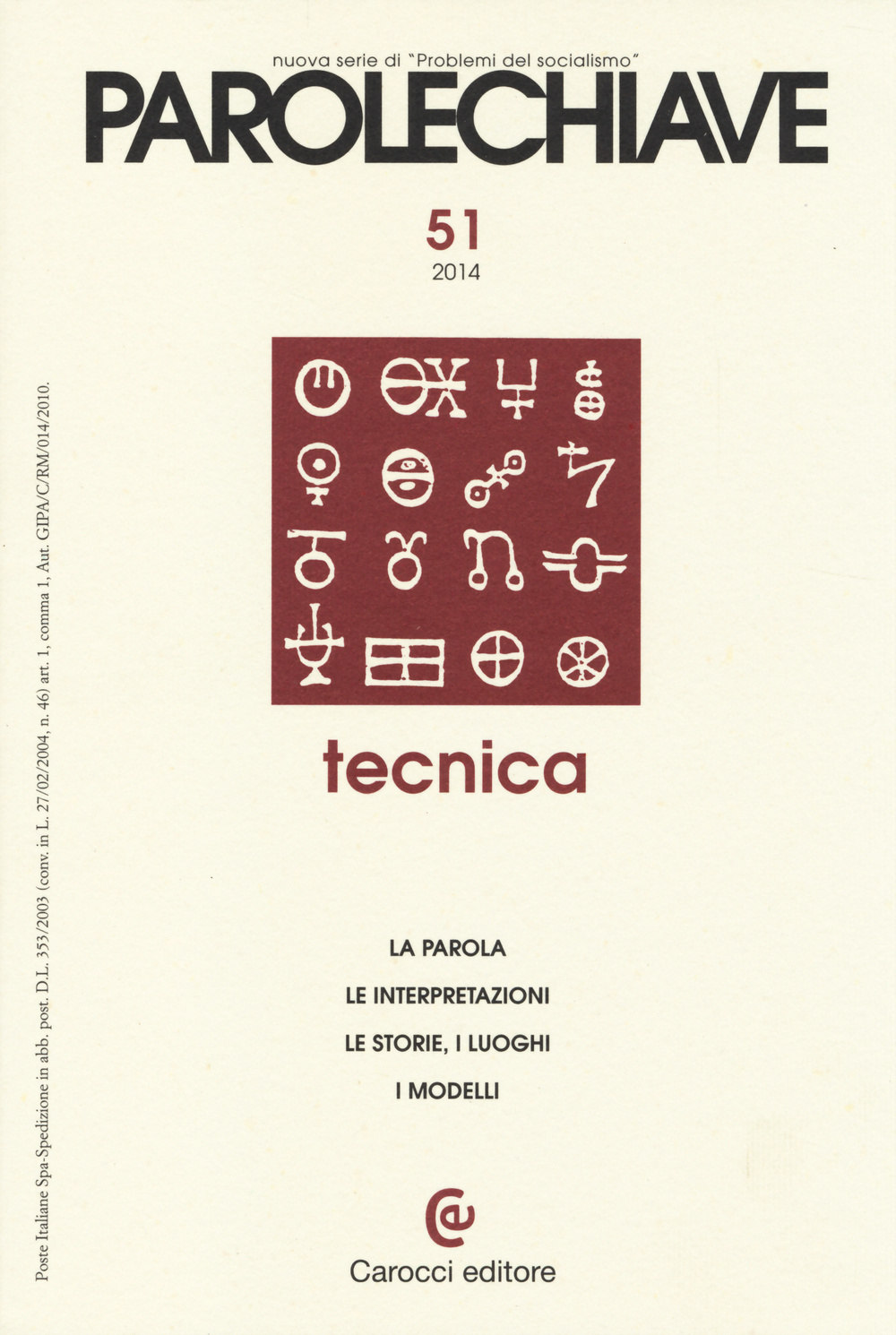 Parolechiave. Vol. 51