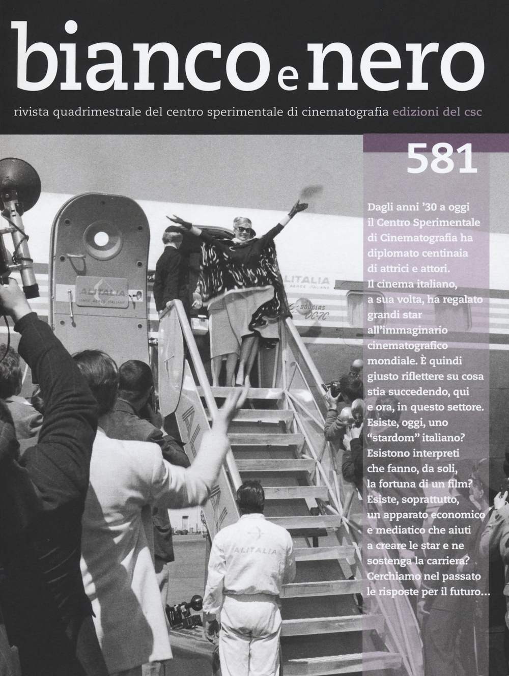 Bianco e nero. Vol. 581