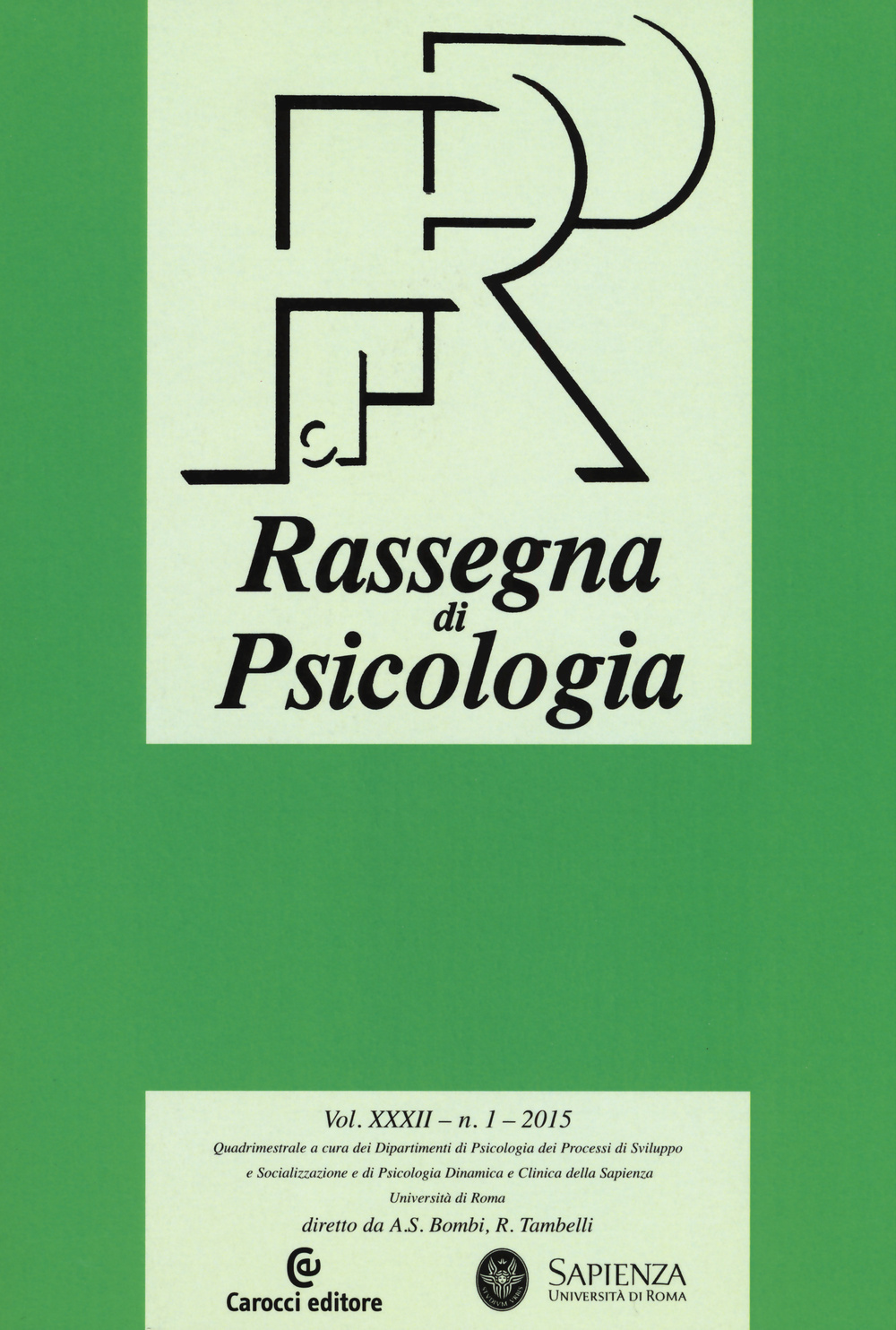 Rassegna di psicologia. Vol. 1