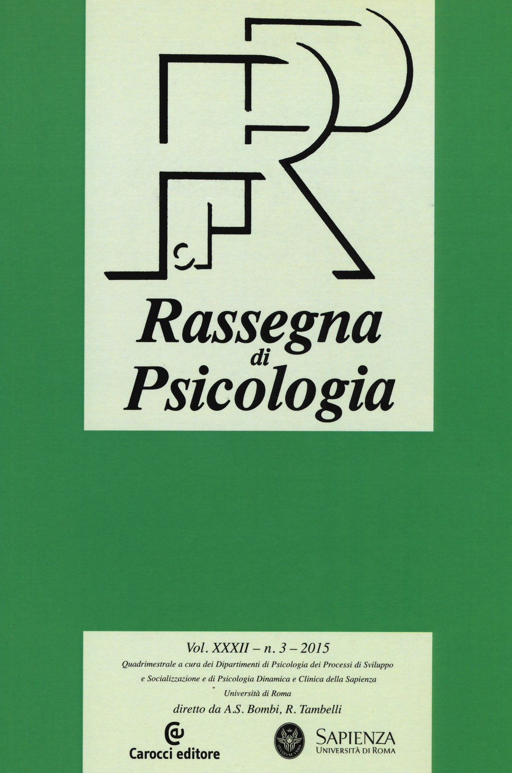 Rassegna di psicologia. Vol. 3
