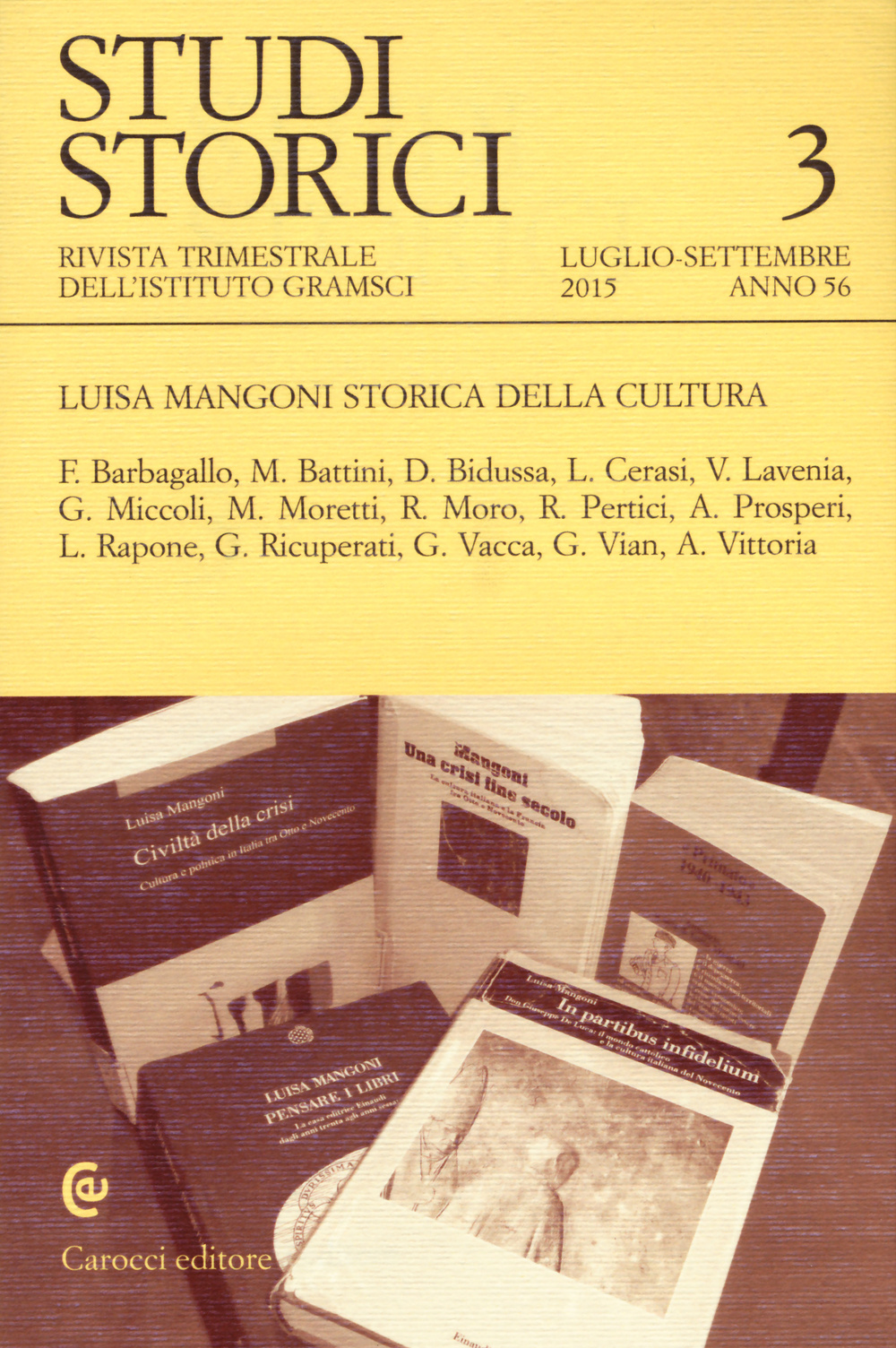 Studi storici. Vol. 3