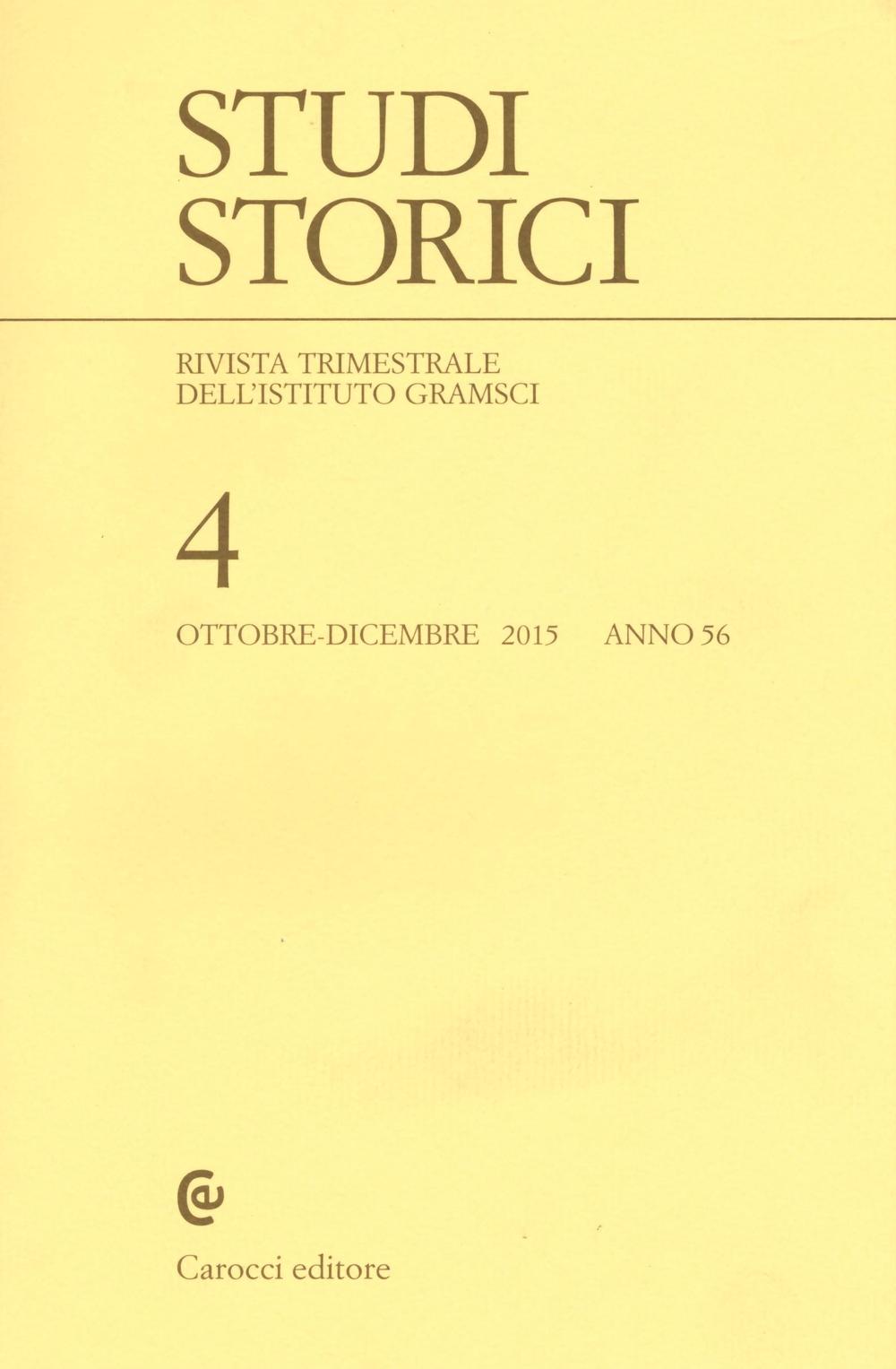 Studi storici. Vol. 4