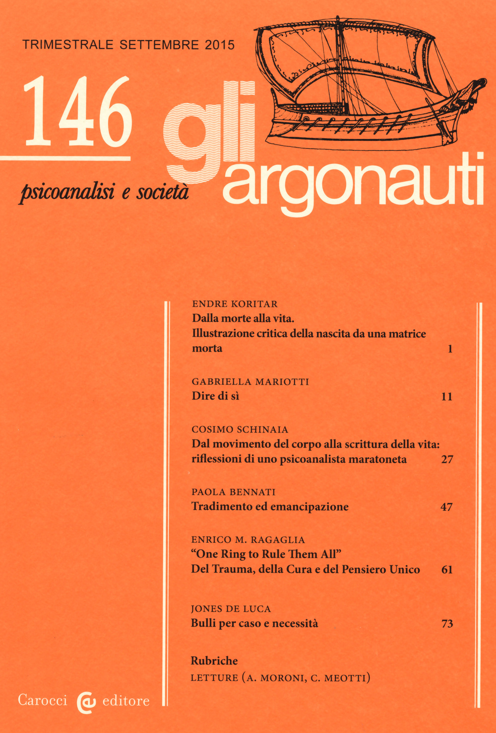 Gli argonauti. Vol. 146