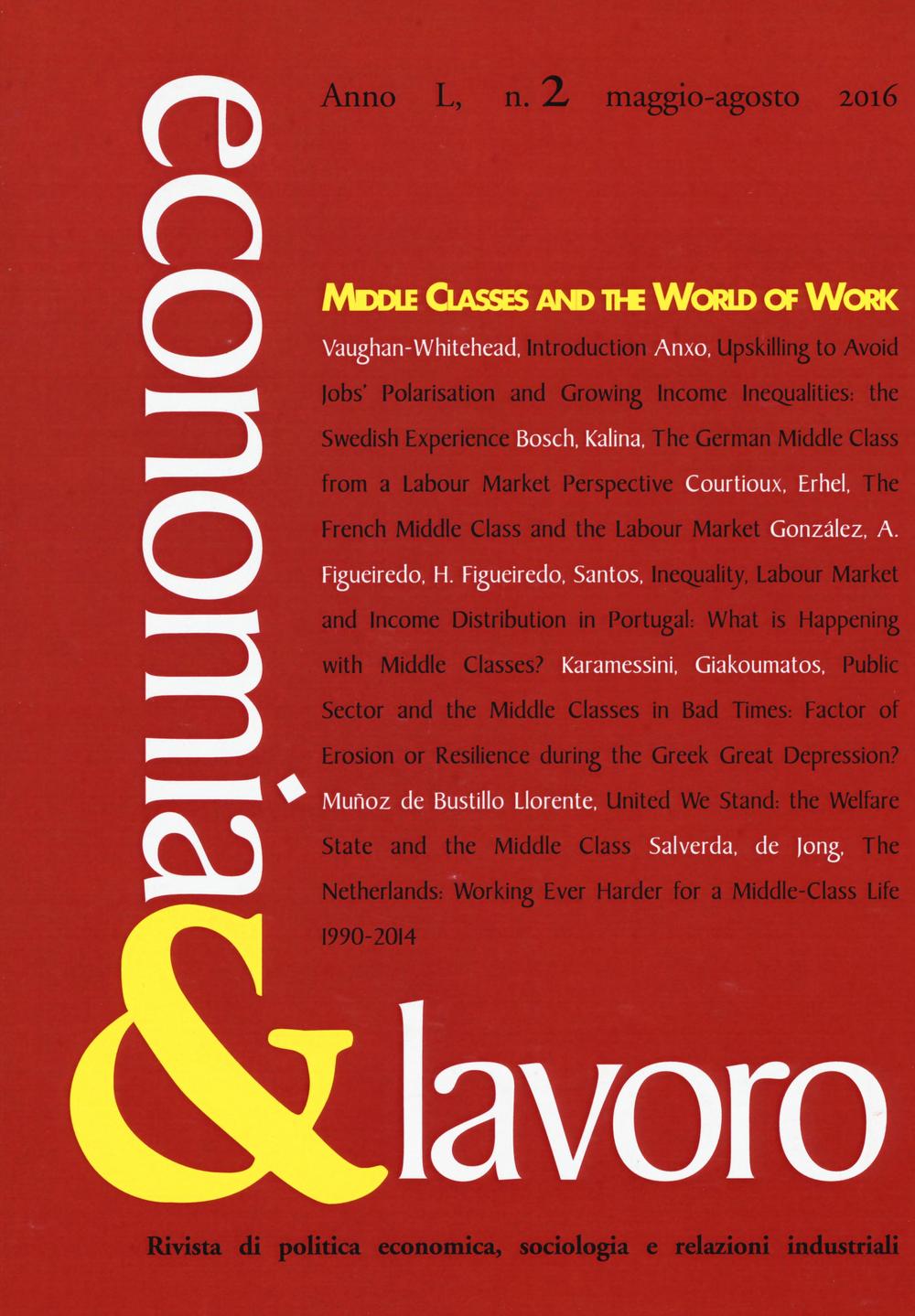 Economia & lavoro. Vol. 2