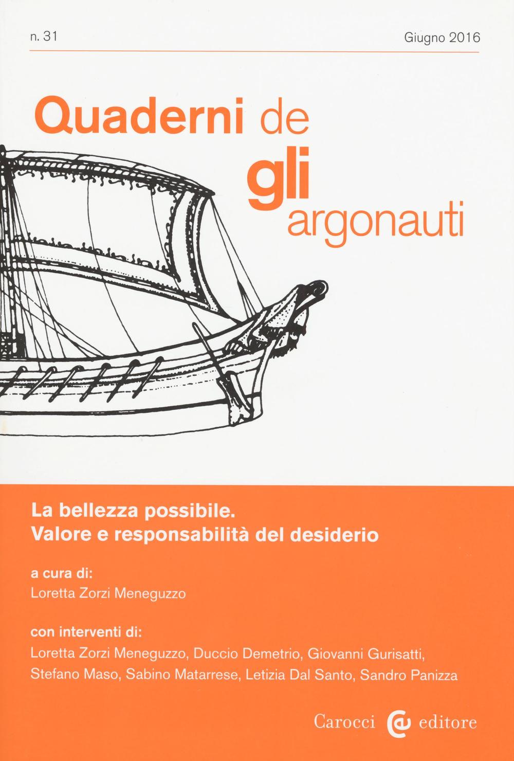 Quaderni de «Gli argonauti». Vol. 31