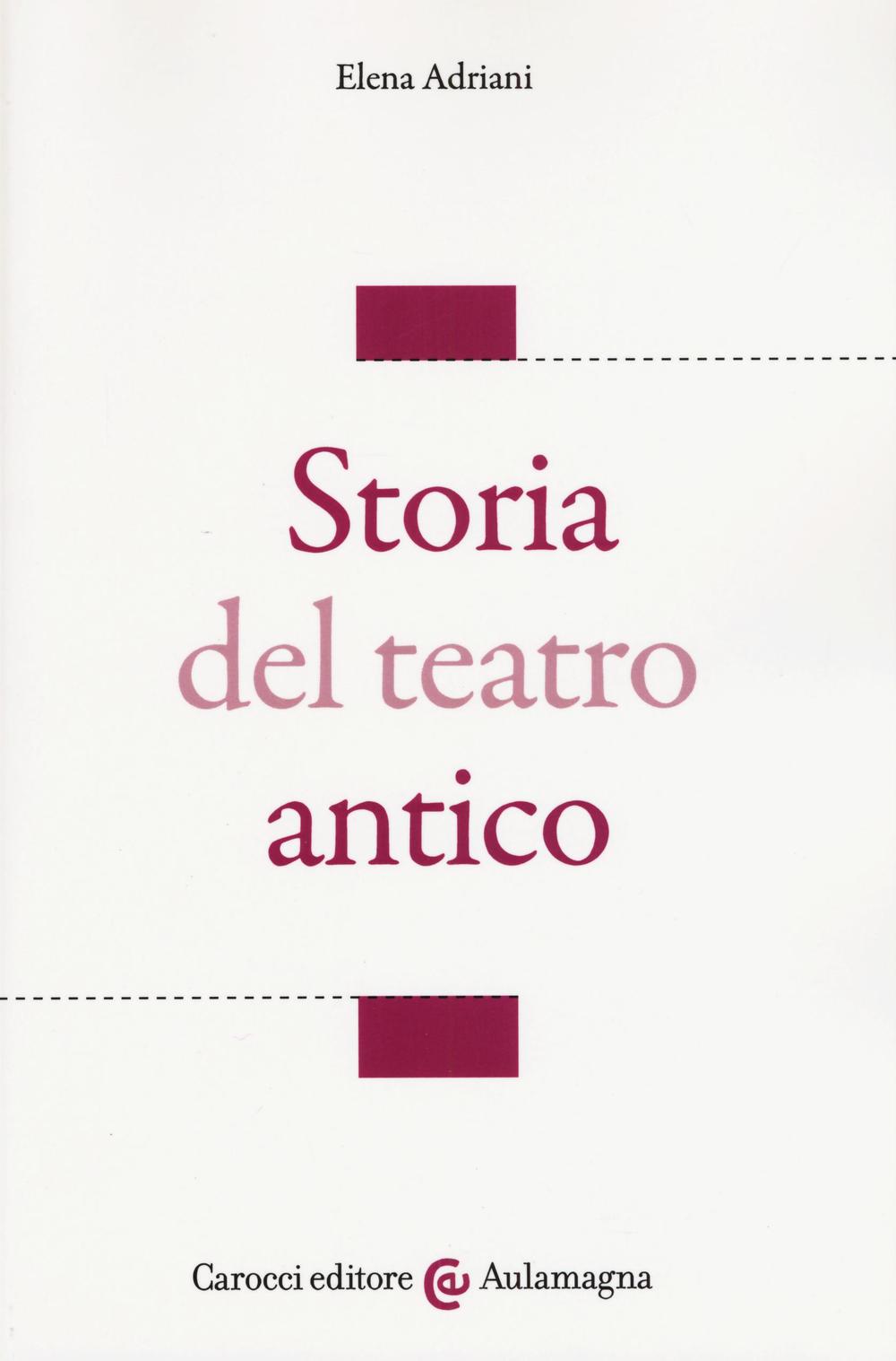 Storia del teatro antico