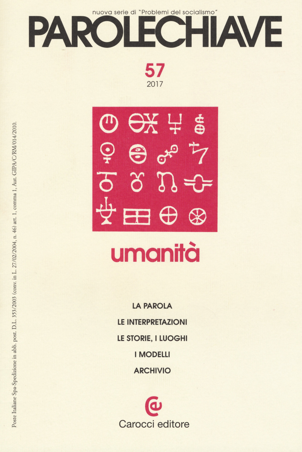 Parolechiave. Vol. 57