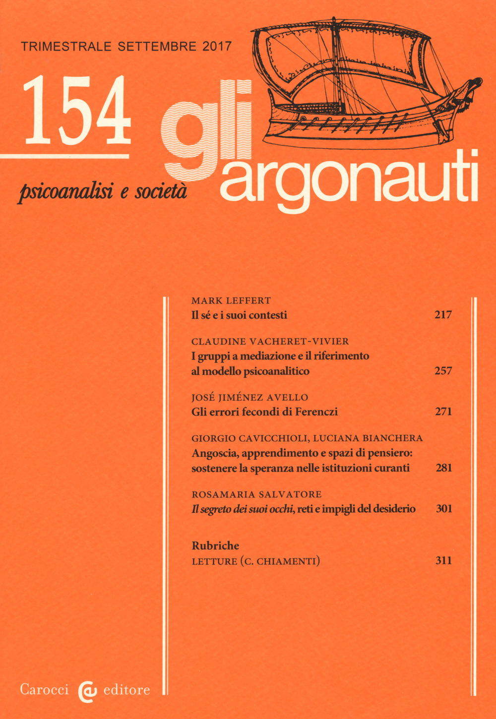 Gli argonauti. Vol. 154