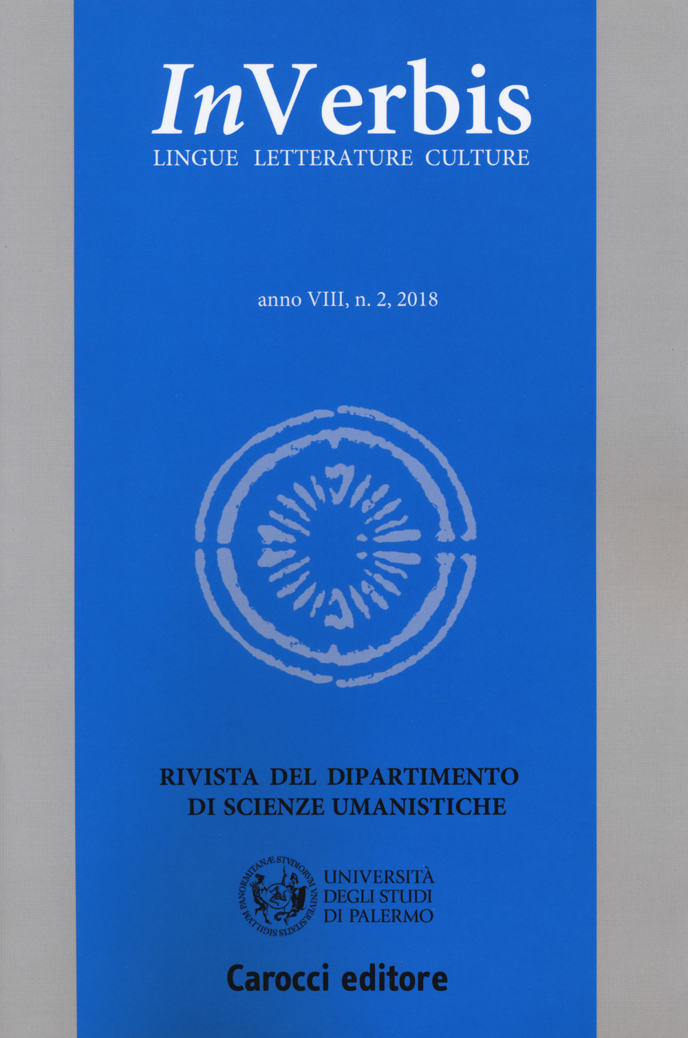 Inverbis. Lingue letterature culture. Vol. 2