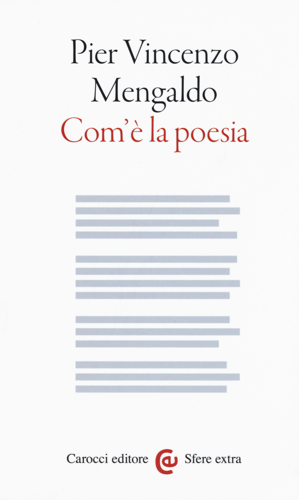 Com'è la poesia