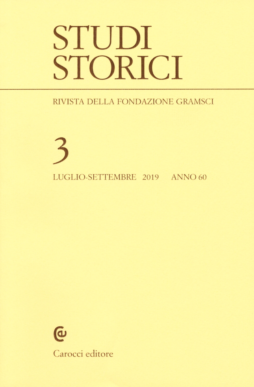 Studi storici. Vol. 3