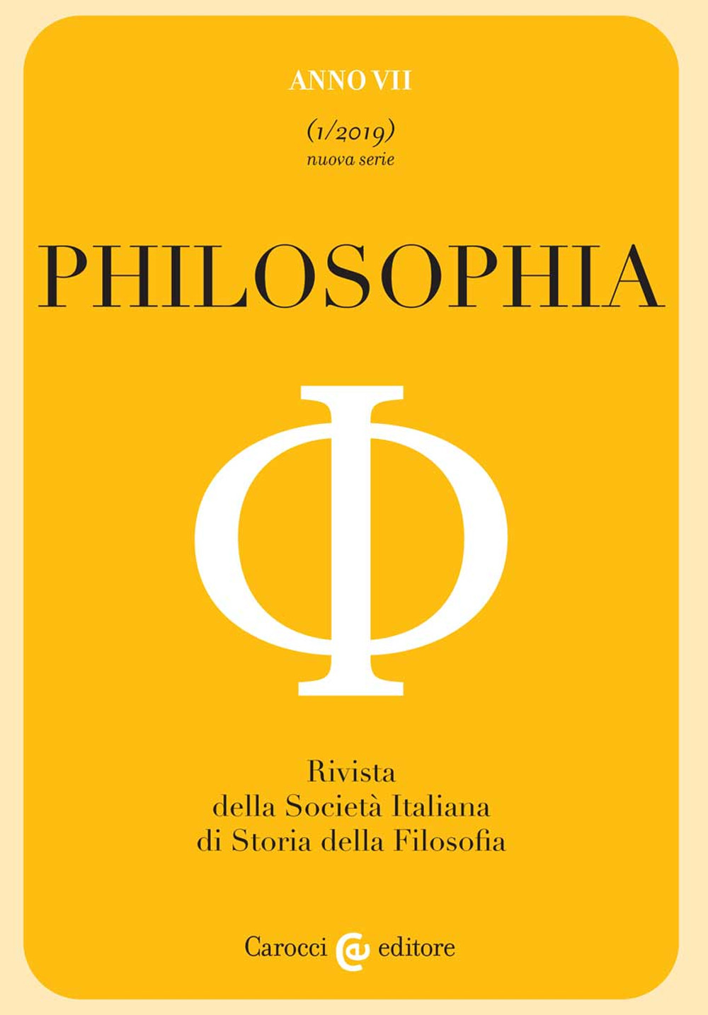 Philosophia. Vol. 1