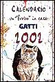 Gatti. Un «furbo» in casa. Calendario 2002