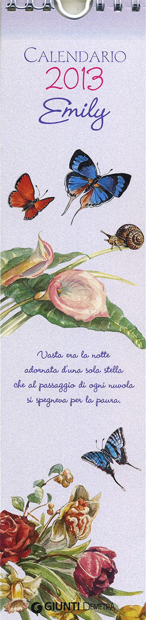 Emily. Calendario 2013