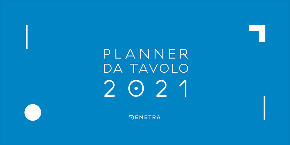 Calendario planner da tavolo 2021 (29 x 15,5)