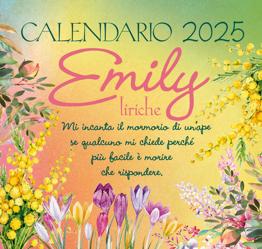Emily liriche. Calendario 2025 da tavolo (17 x 16 cm)