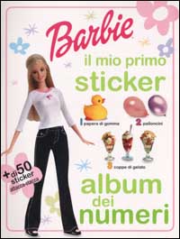 Barbie il mio primo sticker album dei numeri