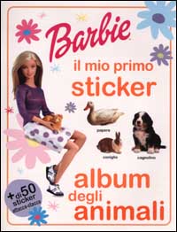 Barbie il mio primo sticker album degli animali