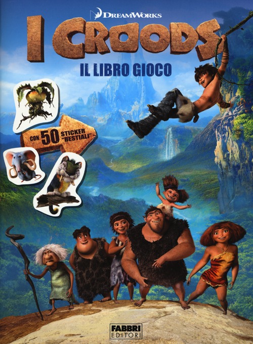 I Croods. Il libro gioco. Con adesivi