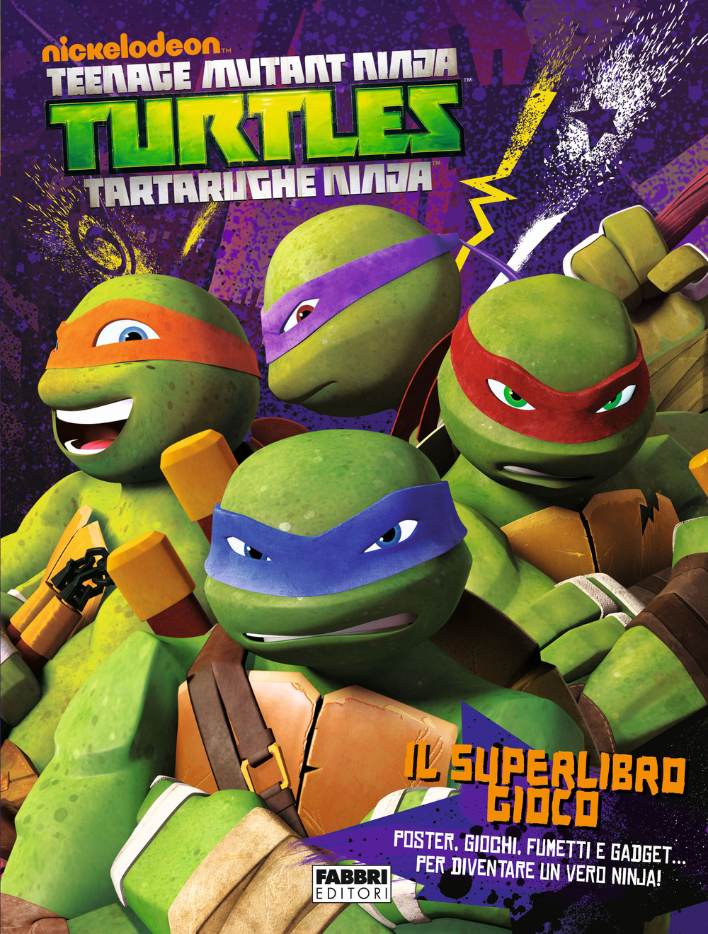 Il superlibro gioco. Turtles Tartarughe Ninja