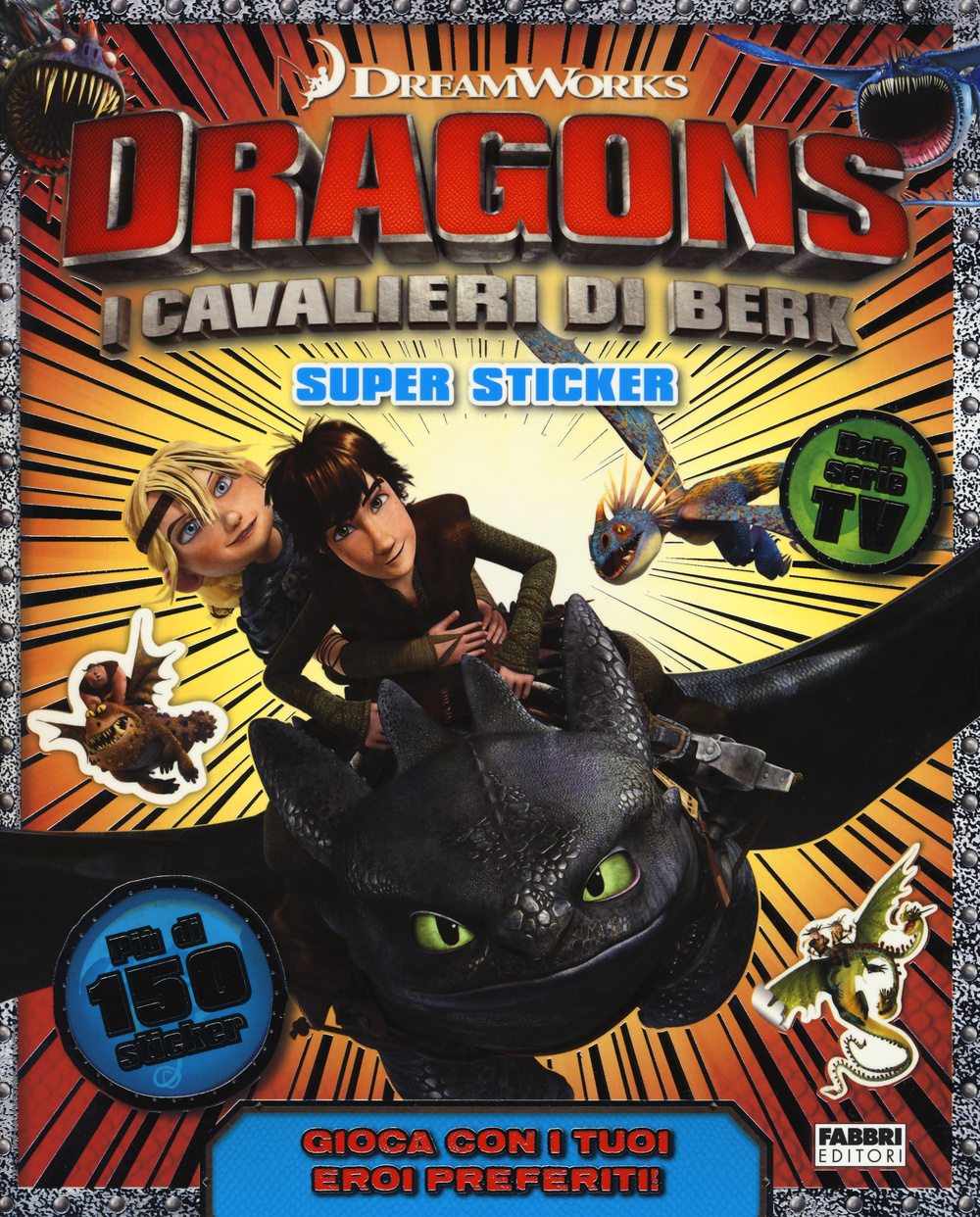 Dragons. I cavalieri di Berk. Super sticker. Con adesivi