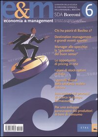 Economia & management. Vol. 6