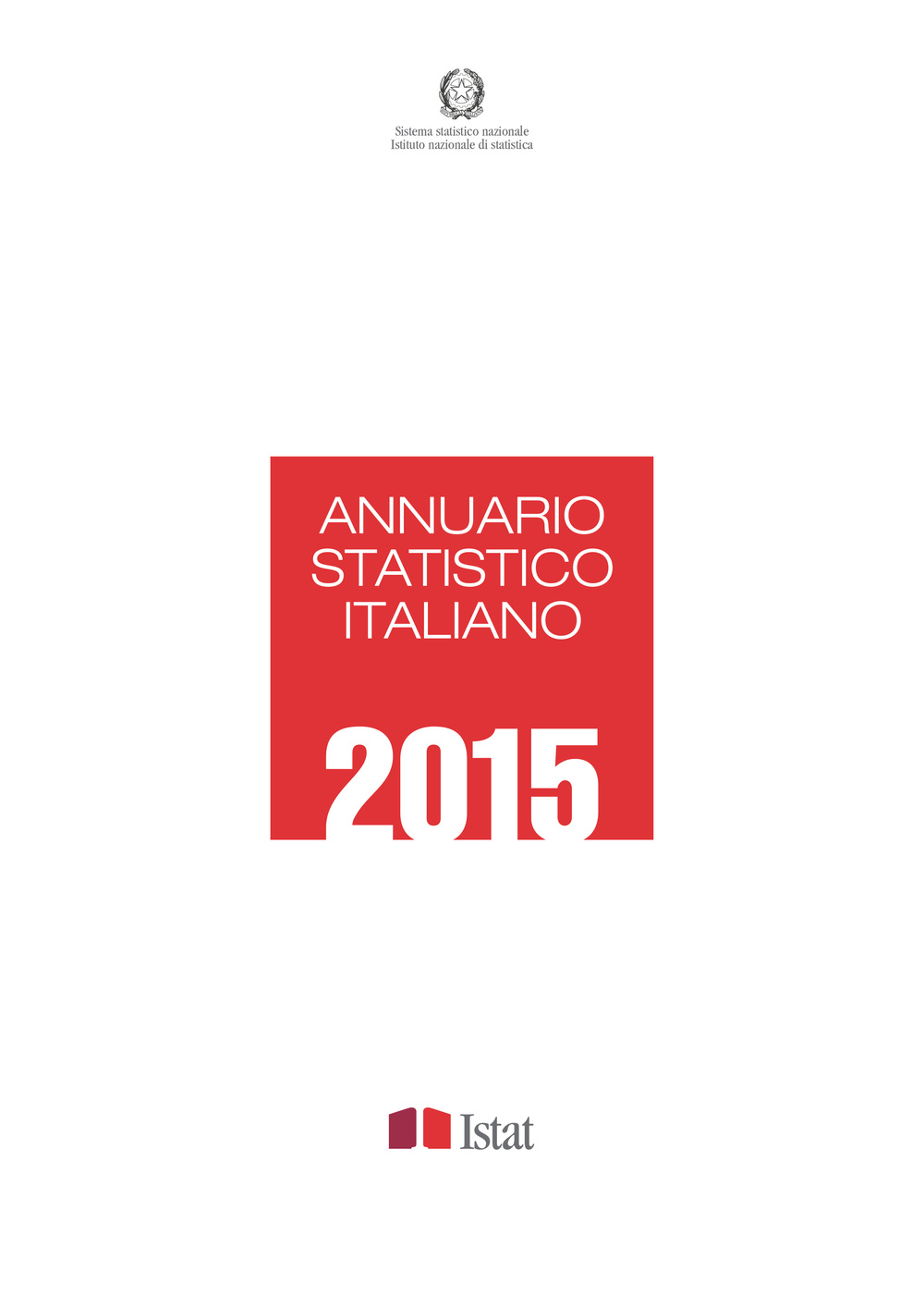 Annuario statistico italiano 2015