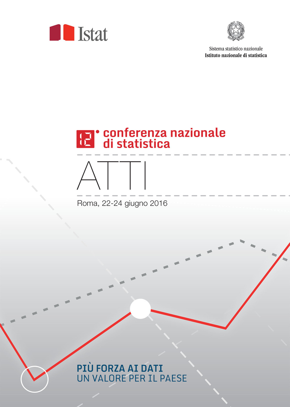 Più forza ai dati: un valore per il Paese. Atti della 12ª Conferenza nazionale di statistica (Roma, 22-24 giugno 2016)