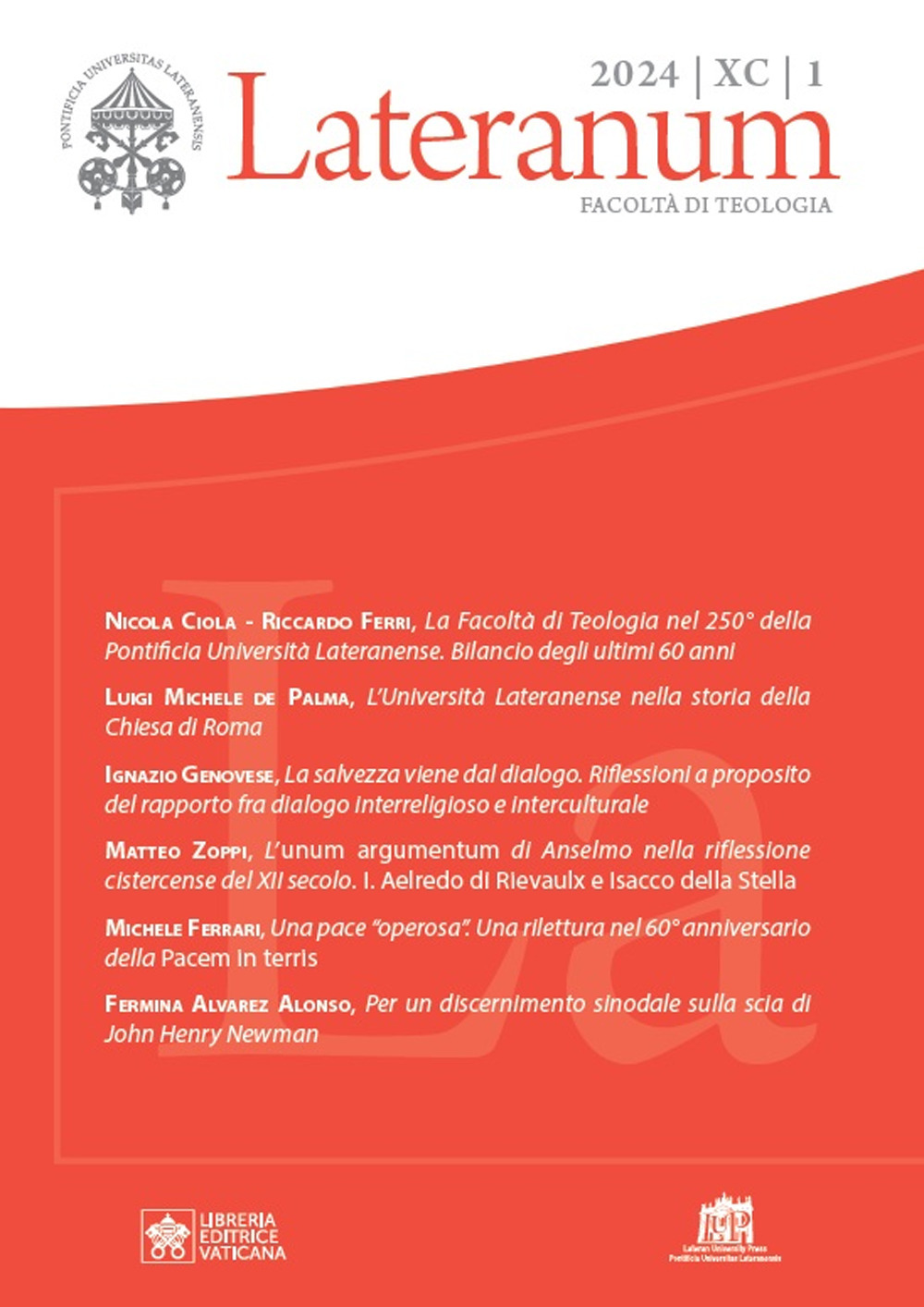 Lateranum. Vol. 1