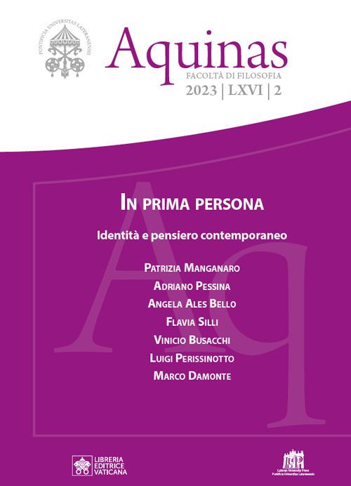 Aquinas. Vol. 2: In prima persona. Identità e pensiero contemporaneo