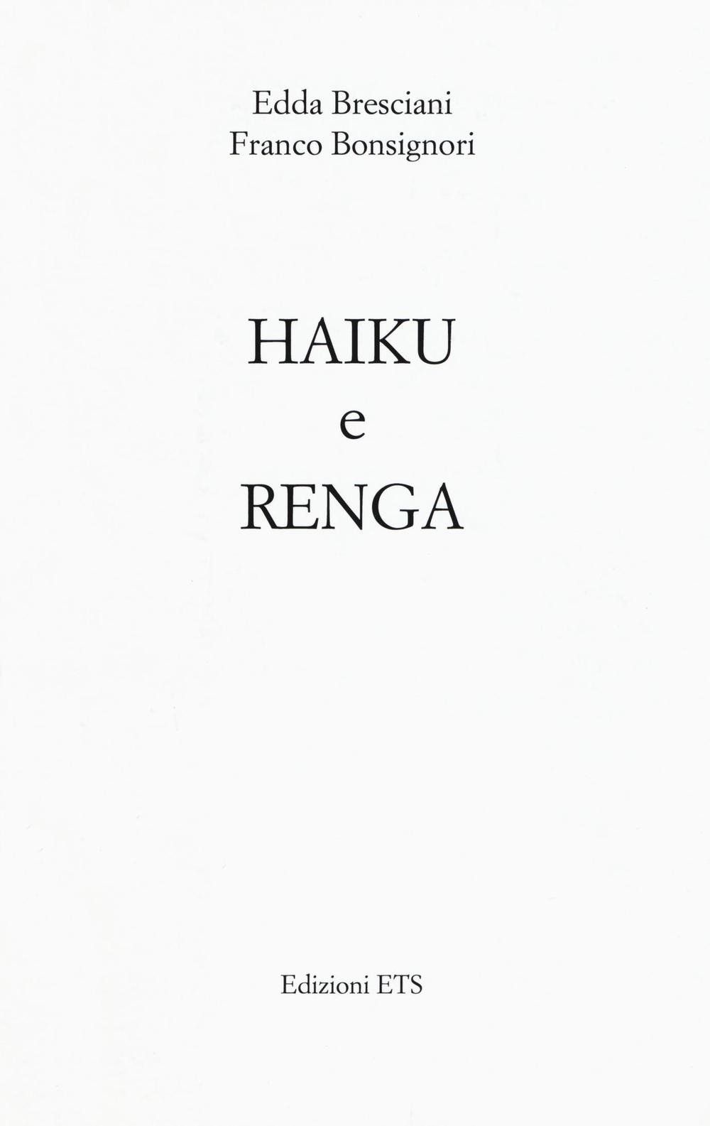 Haiku e Renga