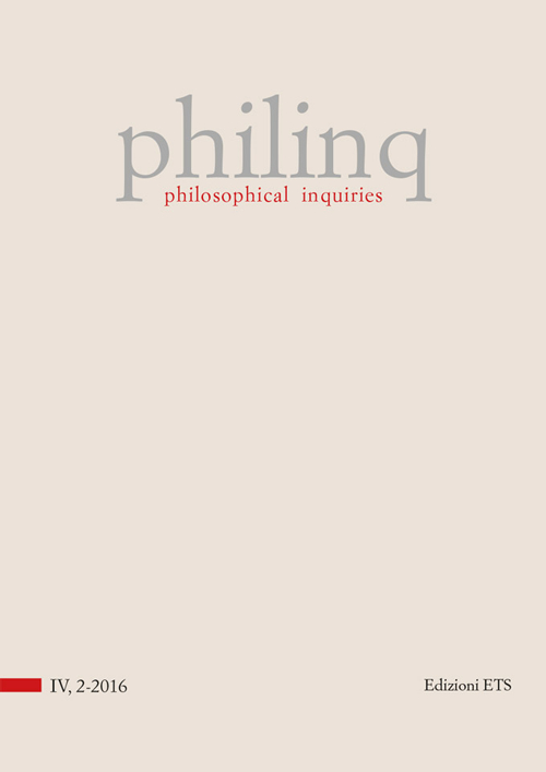 Philinq. Philosophical inquiries. Vol. 2