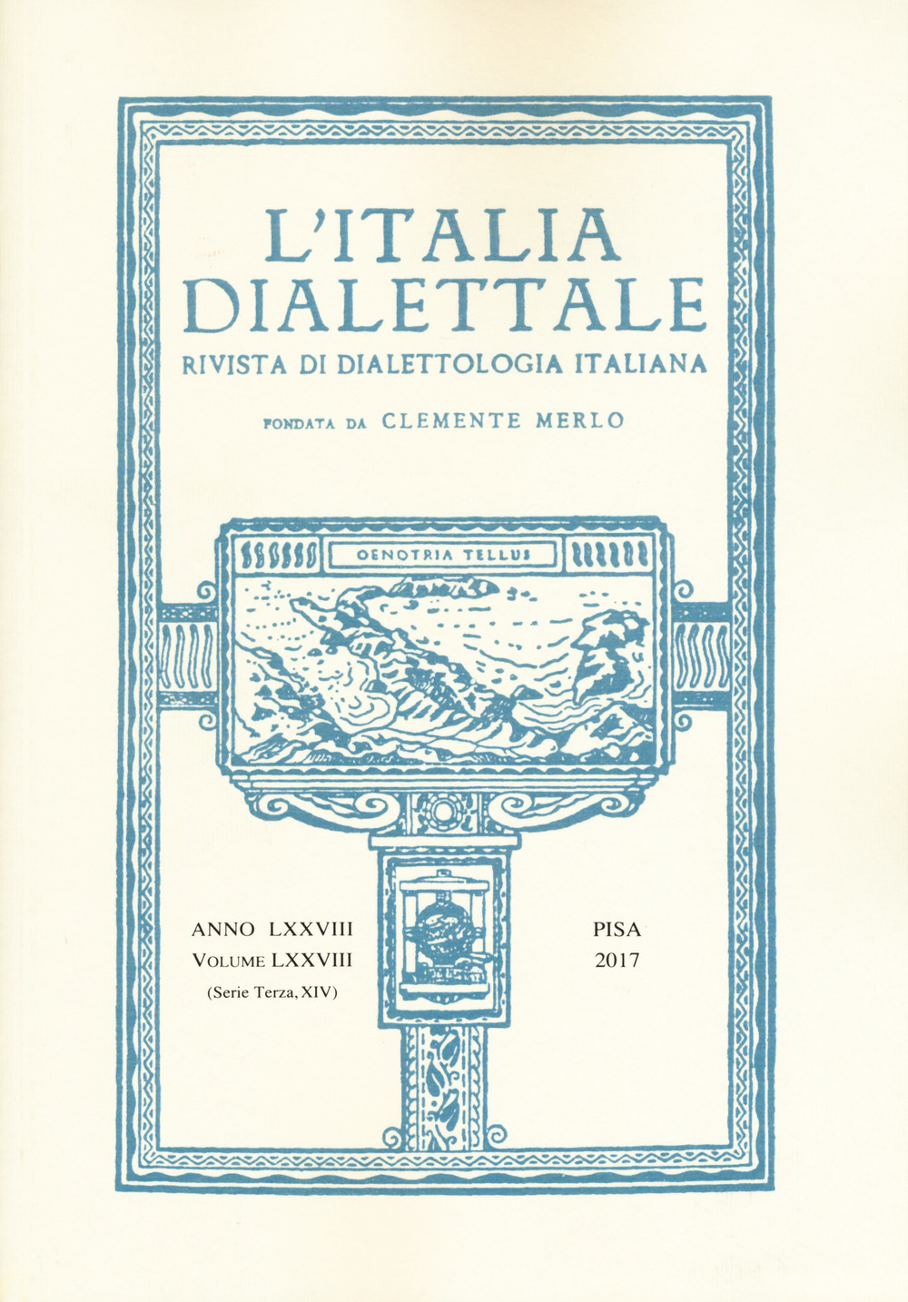 L'Italia dialettale. Rivista di dialettologia italiana. Vol. 28