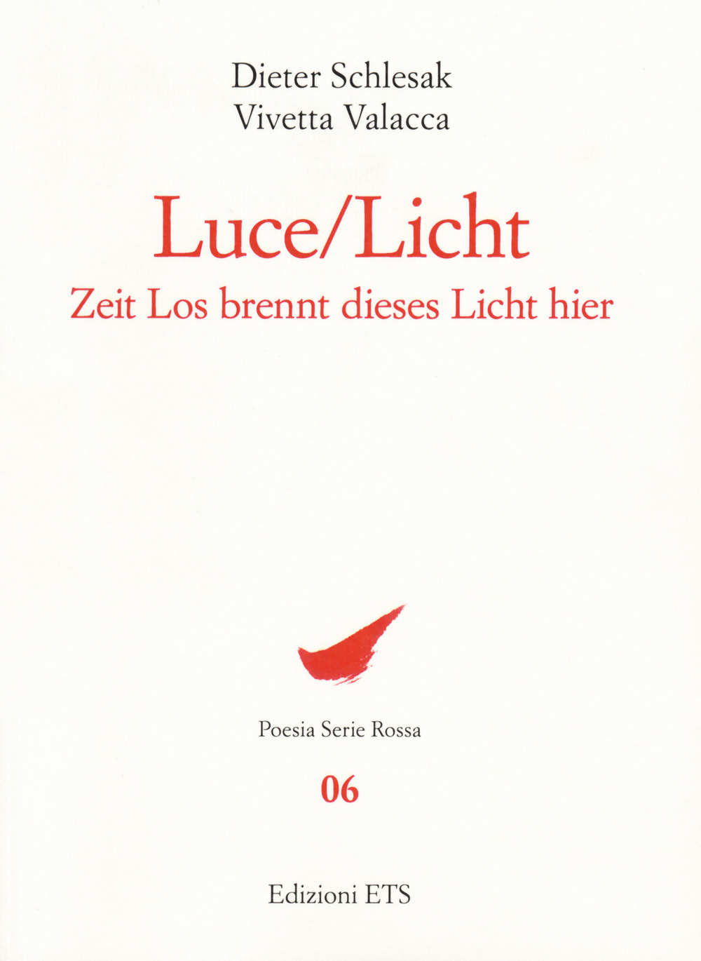 Luce-Licht. Zeit los brennt dieses licht hier