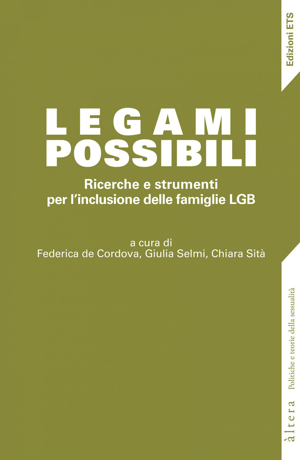 Legami possibili. Ricerche e strumenti per l’inclusione delle famiglie LGB