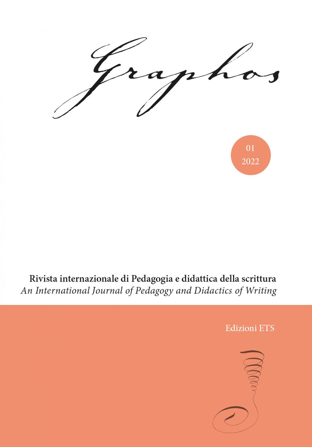 Graphos. Rivista internazionale di pedagogia e didattica della scrittura. Vol. 1