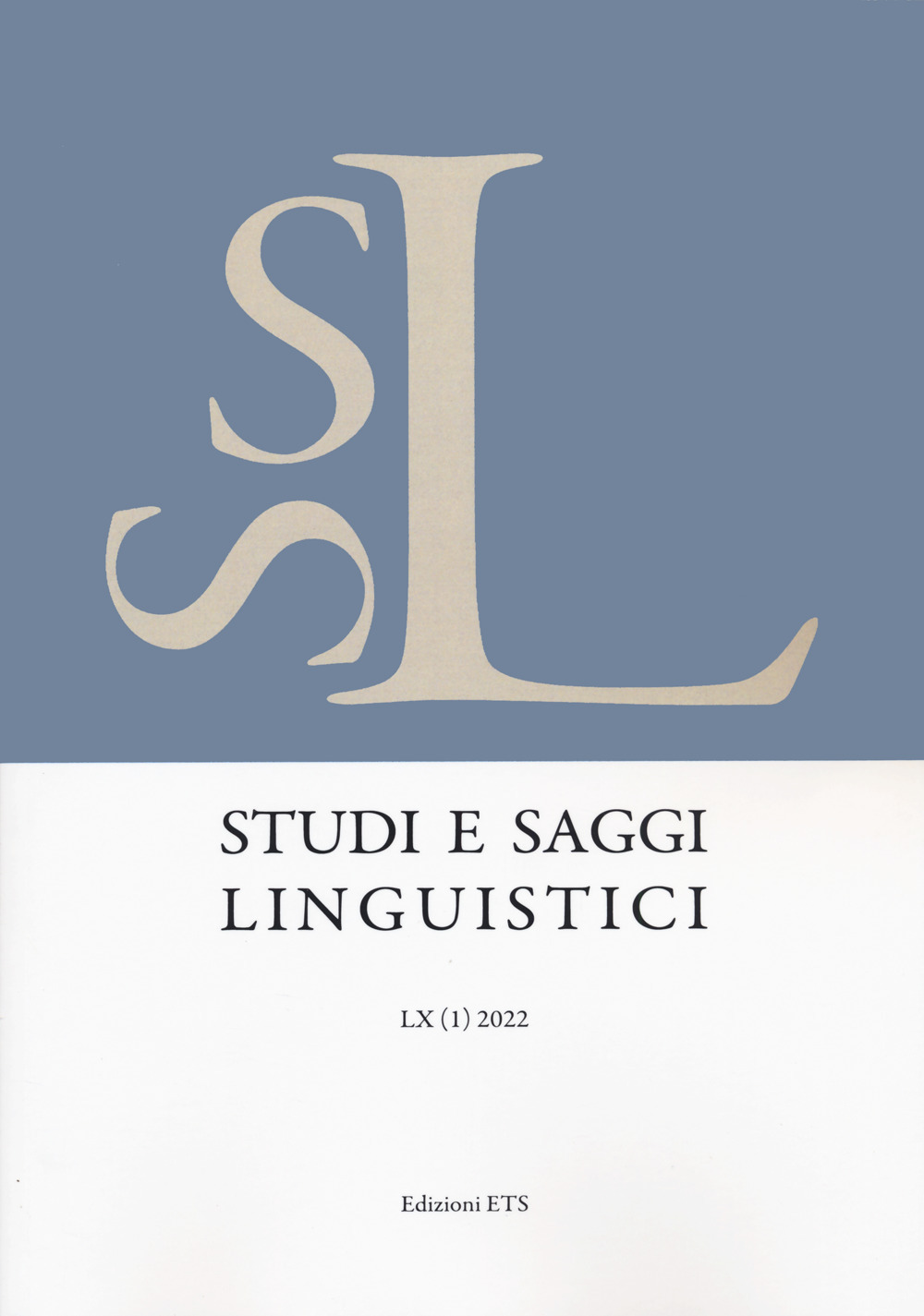 Studi e saggi linguistici. Vol. 1