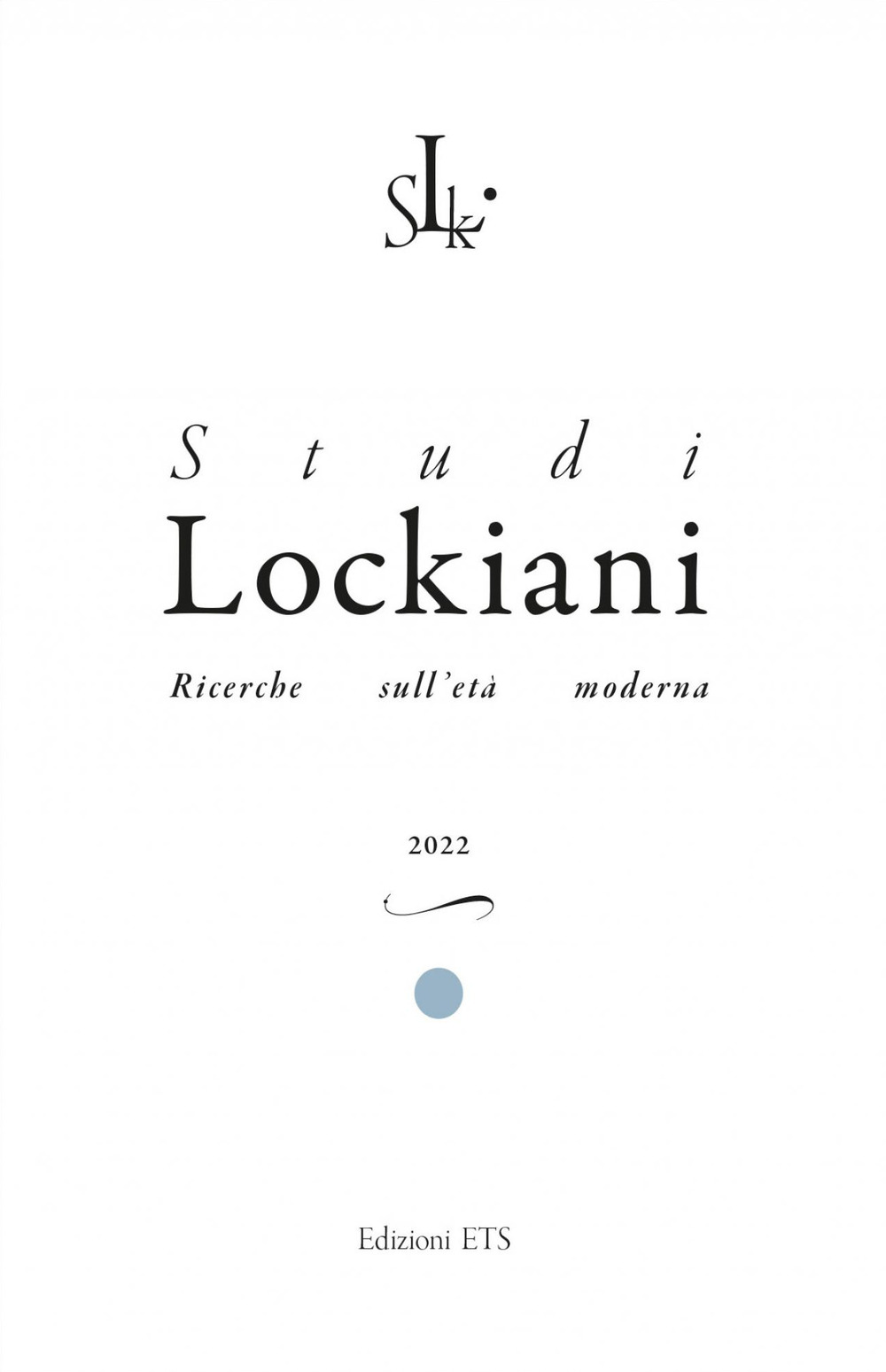 Studi lockiani. Ricerche sull'età moderna. Vol. 3