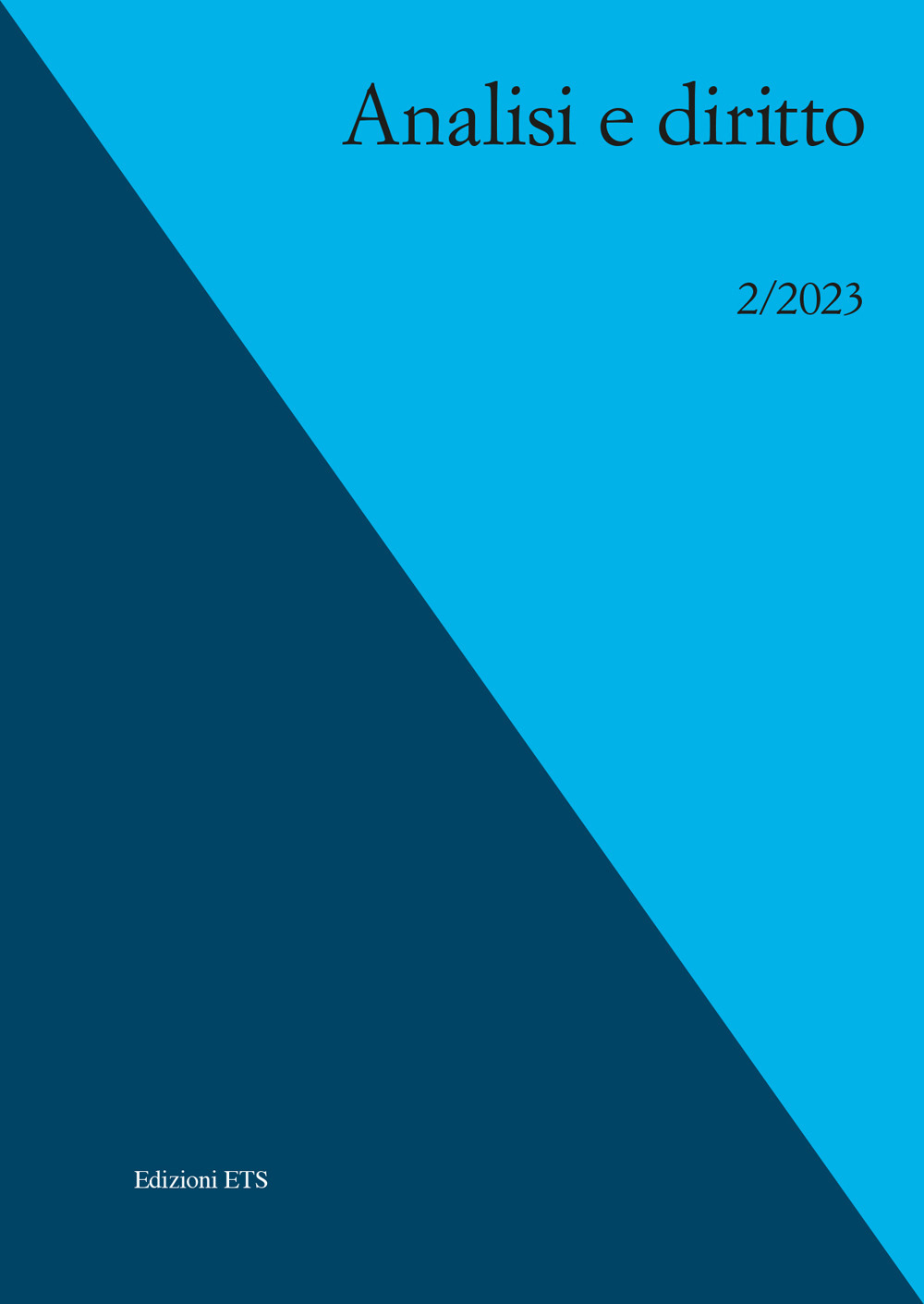 Analisi e diritto. Vol. 2