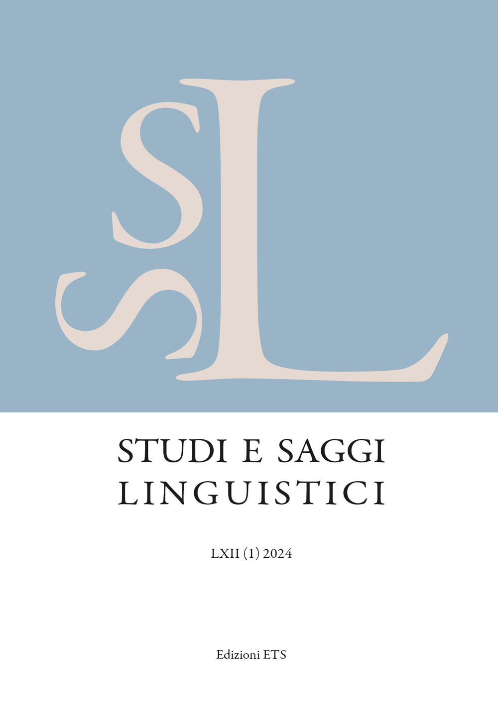 Studi e saggi linguistici. Vol. 1
