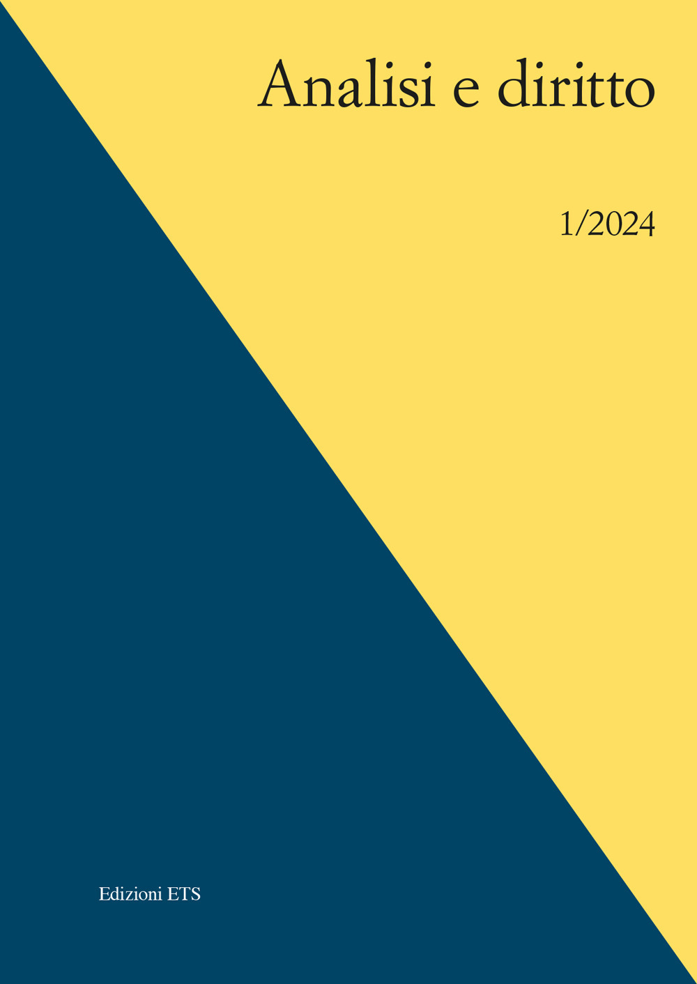 Analisi e diritto. Vol. 1