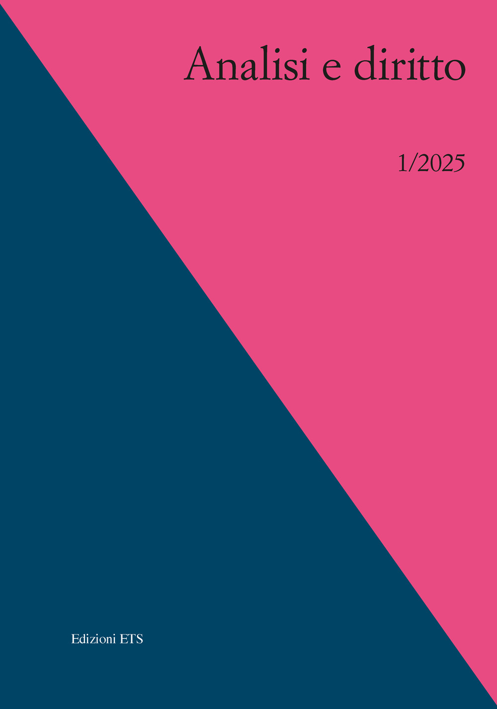 Analisi e diritto. Vol. 1
