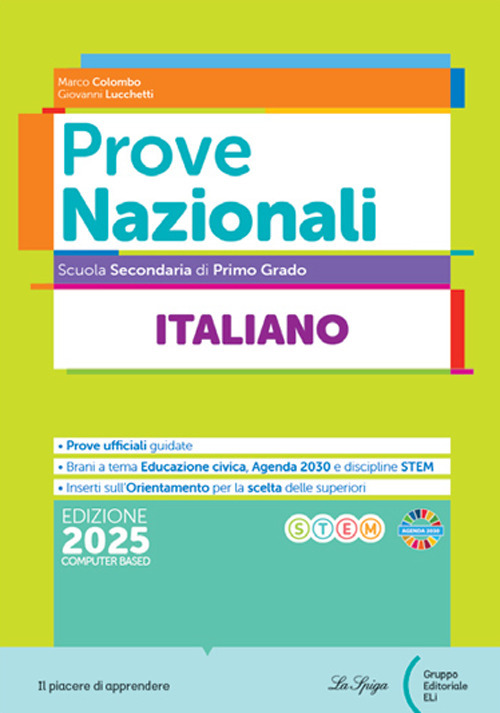 Prova Nazionali Invalsi italiano 2025. Per la Scuola media